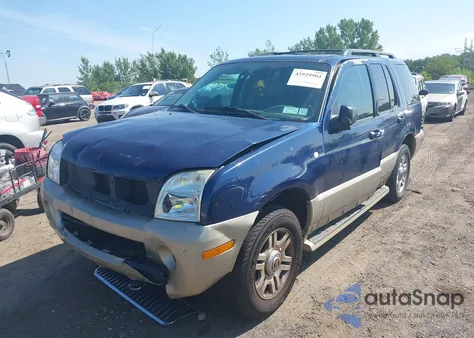 2004 Mercury Mountaineer из США, поврежденный, VIN 4M2ZU86E64UJ18902